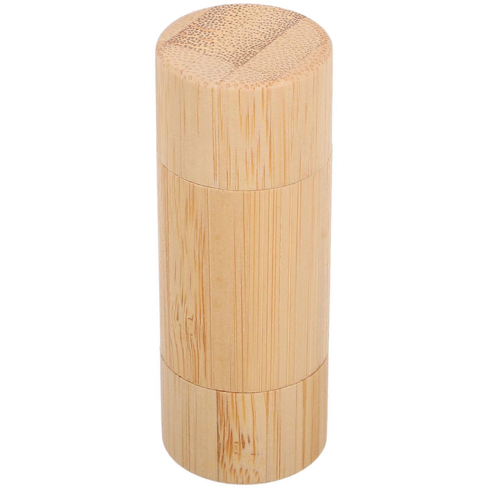 Bamboo Face Roller for Oil Absorbing Volcanic Stone Makeup Tool