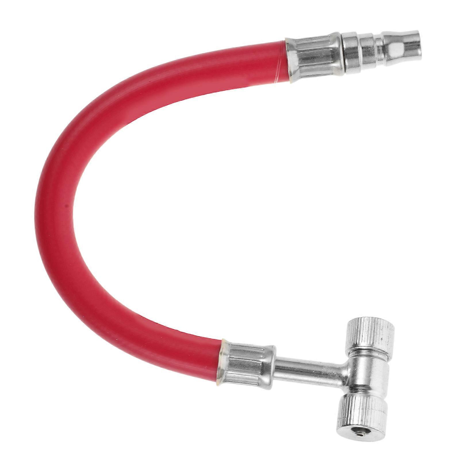 Tire Inflator Hose Adapter for Tire Pumping Rubber Metal