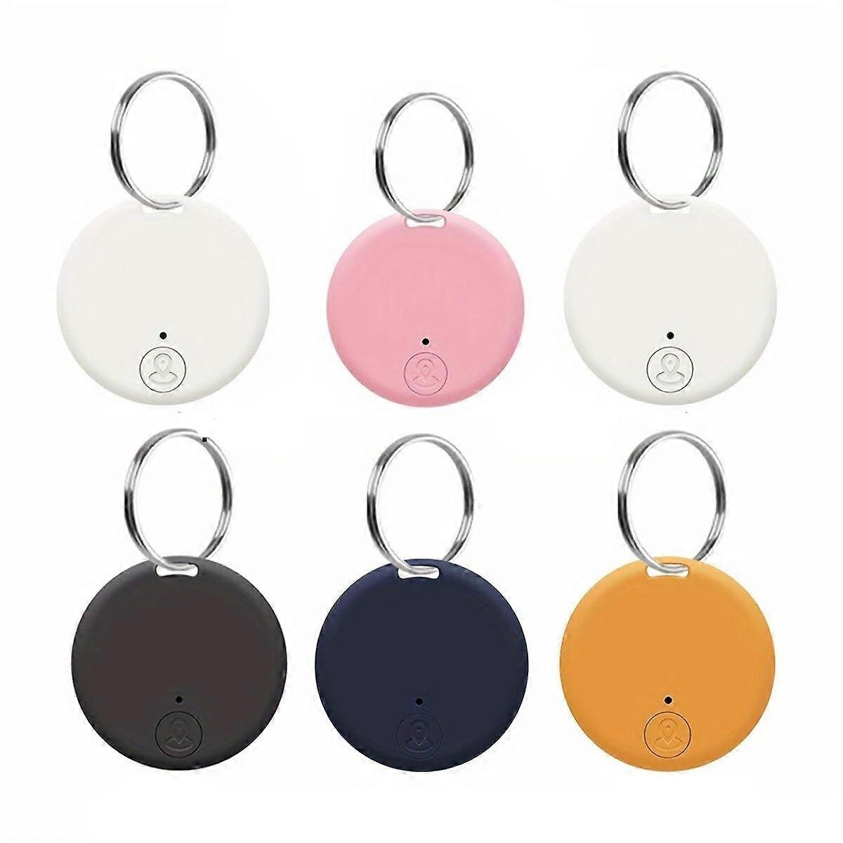6Pack Bluetooth Tracker Key Finder with TwoWay Alarm for Keys Wallet Luggage, Android and iOS