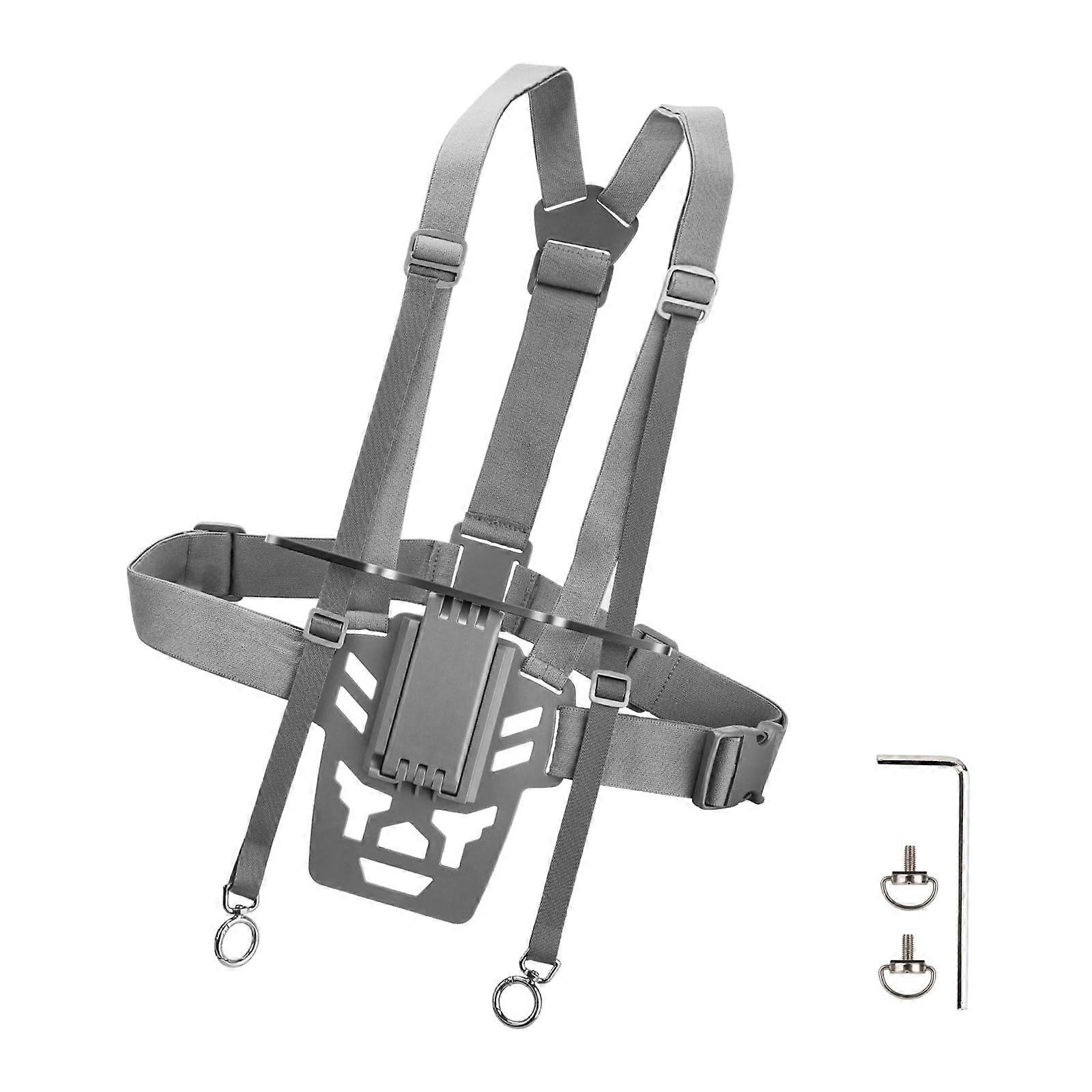 Solid Triangular Remote Chest Mount Straps For Remotes Control Stand Handsfree Operation Adjustable Viewing Brackets