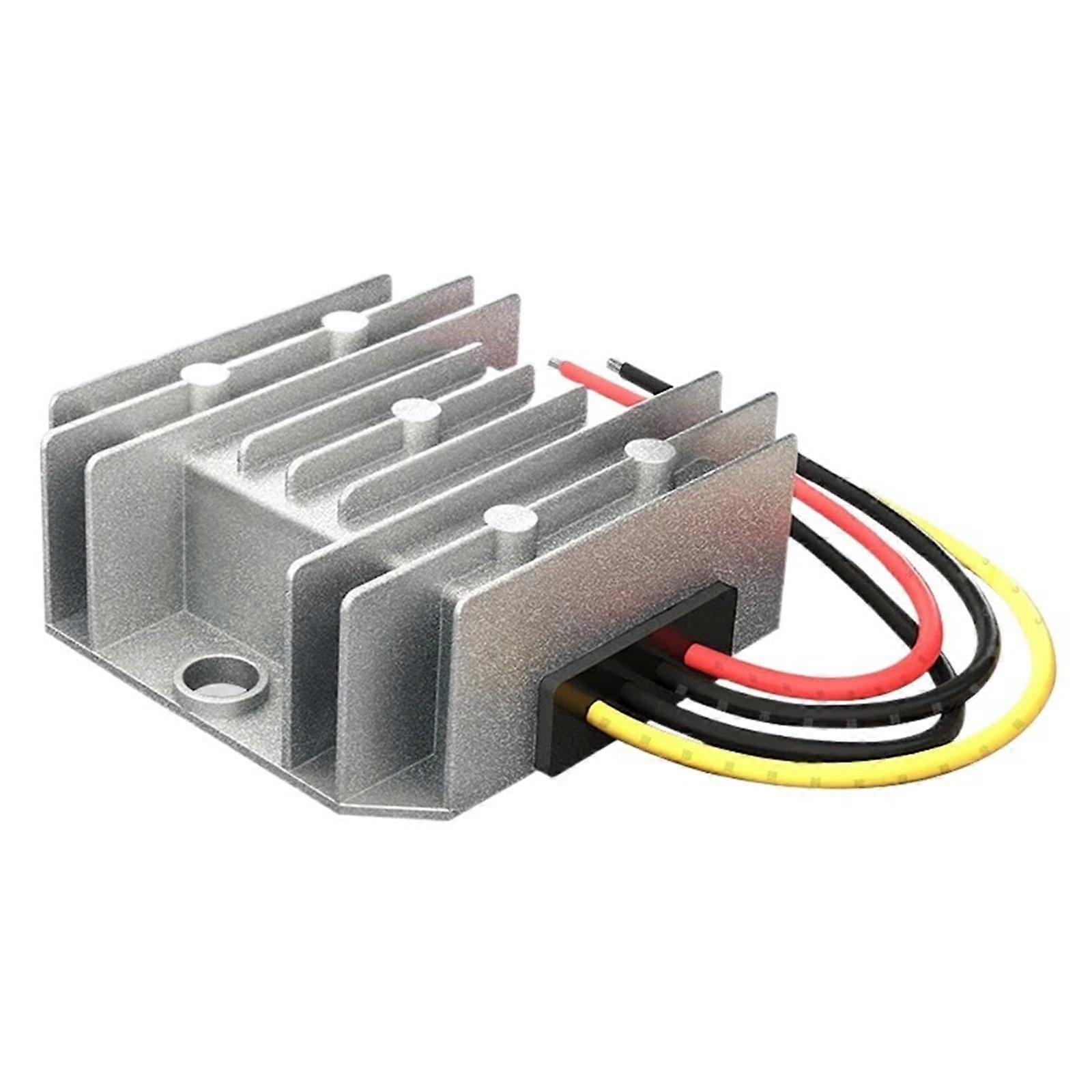 Converter 36V48V Input 3060V To 19V 19.5V 20V Laptop Power Supply DC Car Mounted StepDown Module 5A 10A 20A White