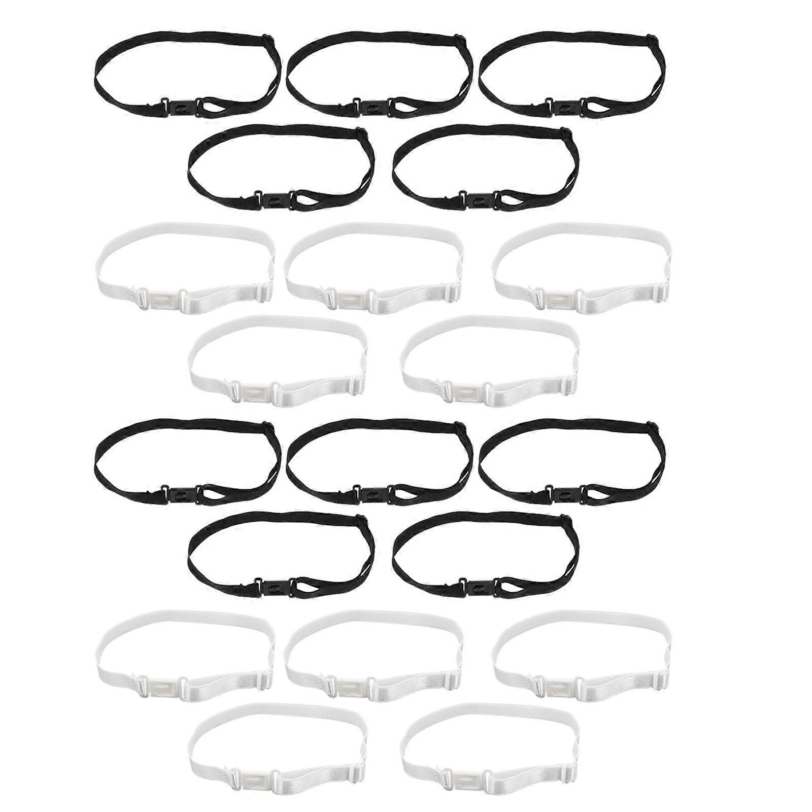 20Pcs Adjustable Bow Tie Straps Useful Bow Tie Extension Straps Elastic Straps