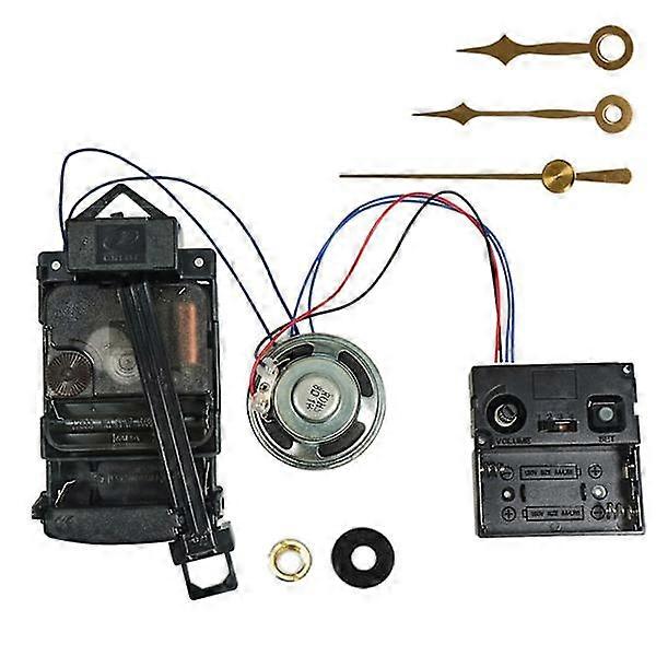 Clock Mechanism Clockwork Practical Quartz 12888 Pendulum Movement Plastic 7