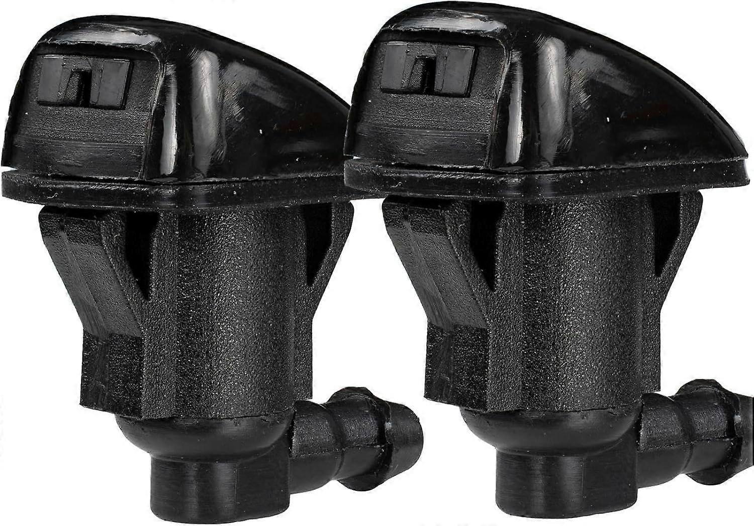2 Pack Windshield Washer Nozzle for Chevy Traverse Malibu, Wide Spray Coverage and Easy Install