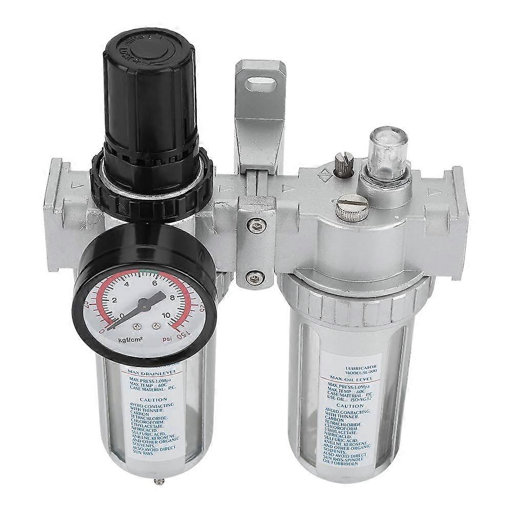 Air Compressor Filter Regulator with Water Trap for Air Tools, Accurate Pressure Control, Durable