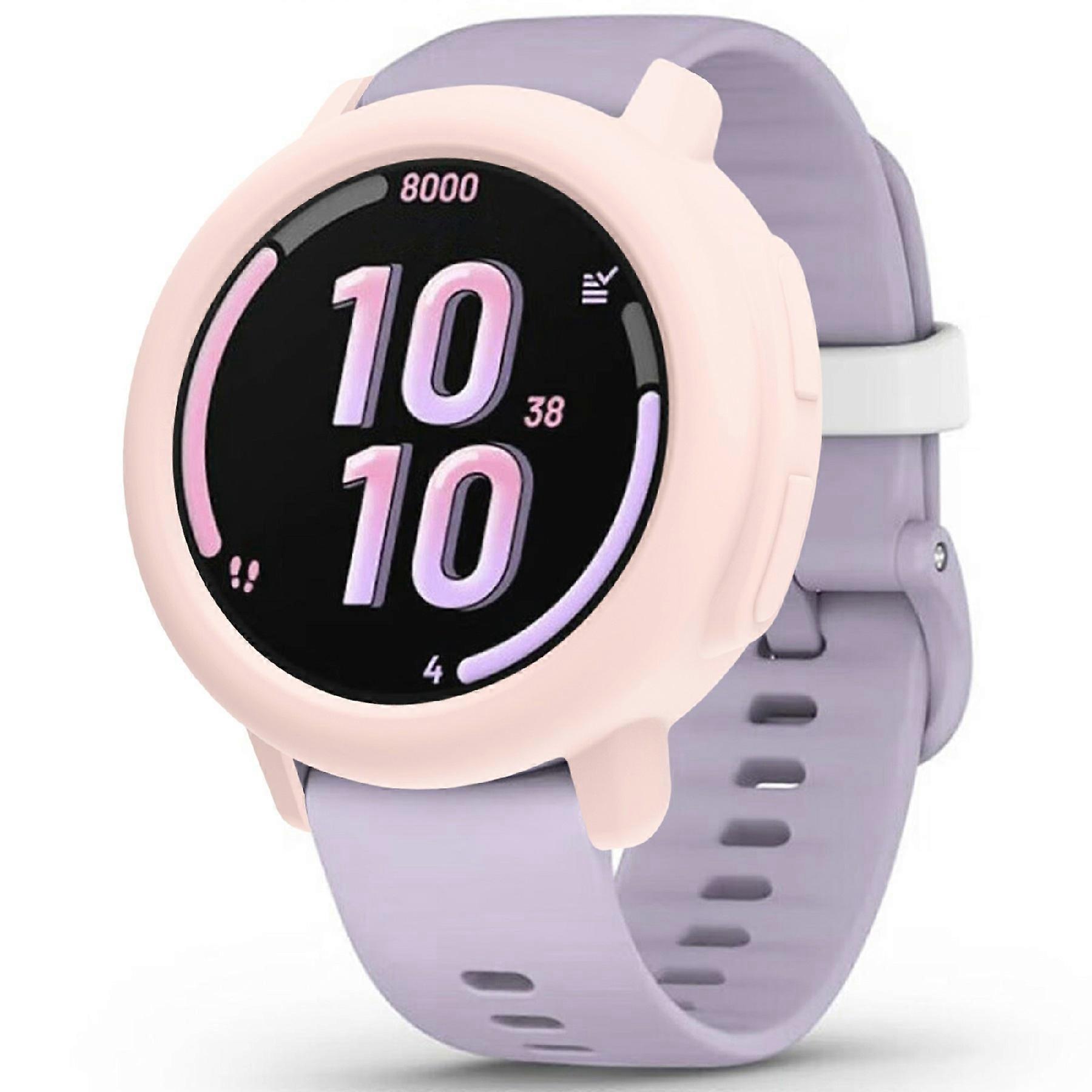 For Garmin Bounce 2 Watch Protective Case Shockproof Scratch Resistant Silicone Cover