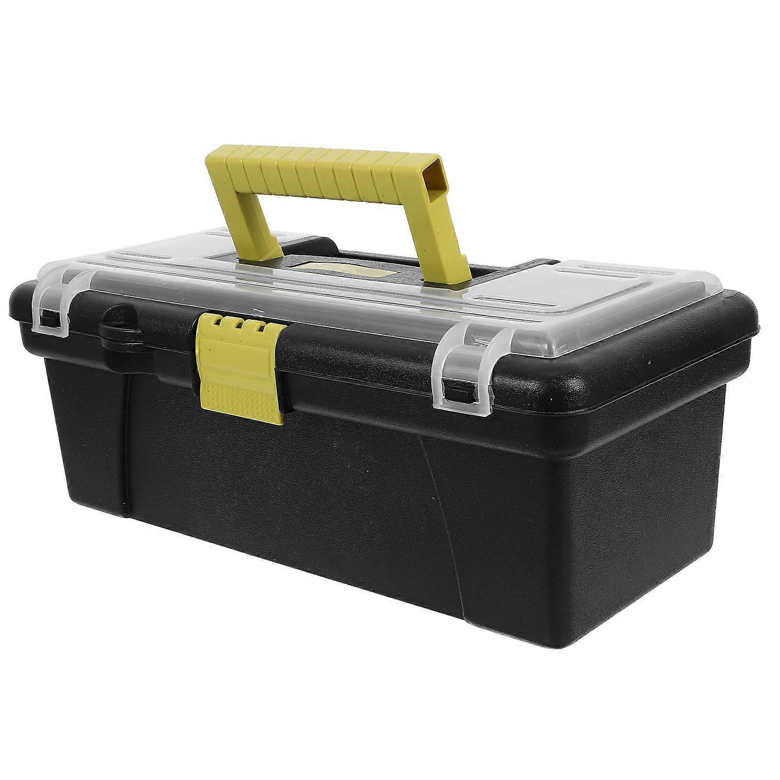 Tool Storage Case Plastic Tool Box for Home Use Heavy Duty Organizer