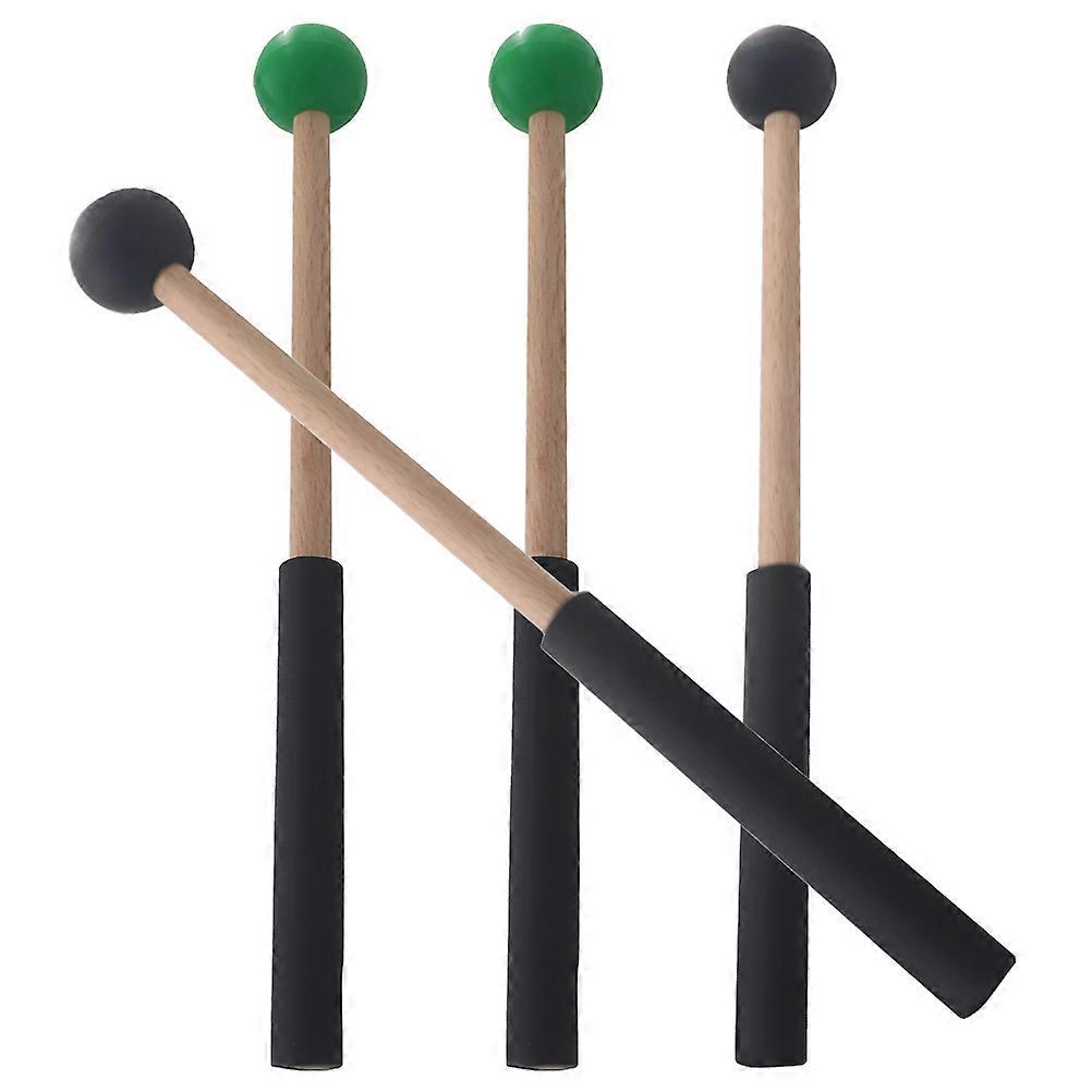 Performance Drumsticks Marimba Mallets for Beginners 2Pairs Tongue Drum