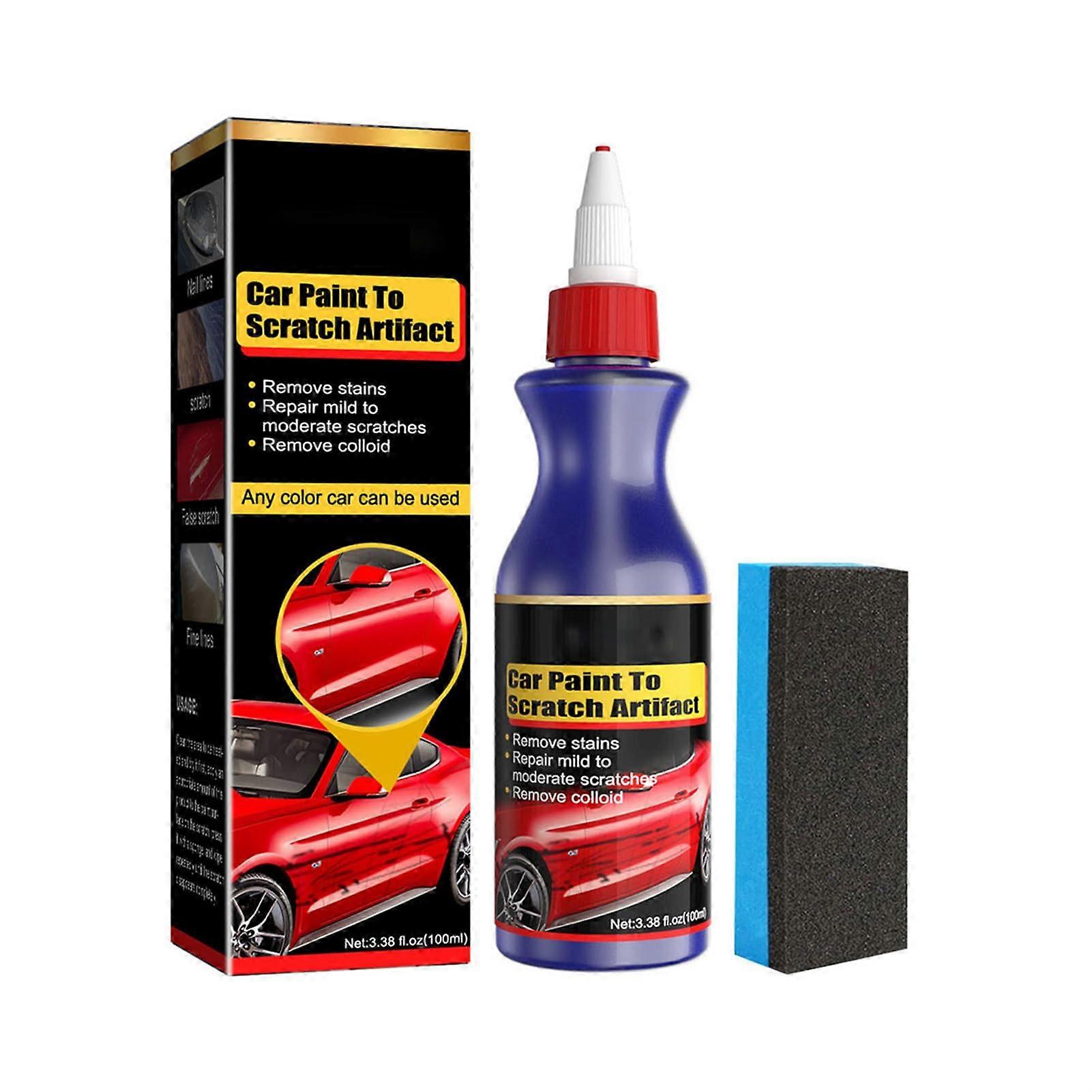 Car Scratch Remover Wax 1pc, Instant Scratch Removal, LongLasting Shine, Protective Coating