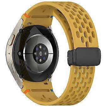 Für Samsung Galaxy Watch7/6/5/4/FE Ersatzband Verstellbares Silikonarmband