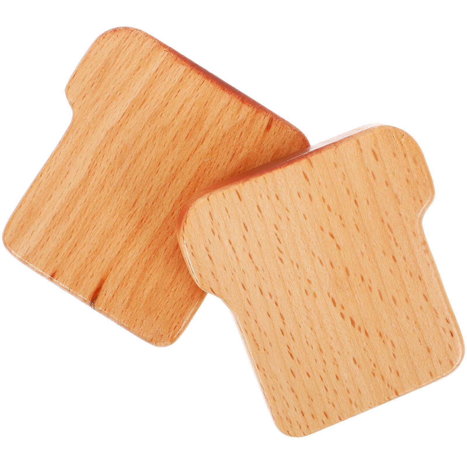 Doll House Kitchen Accessories Miniature Toast Simulation 1Set