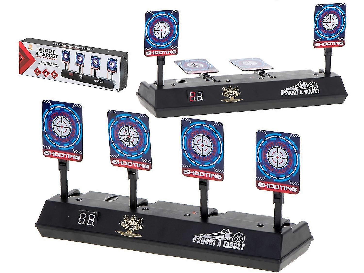 Electronic target sign to shoot digital 4 targets