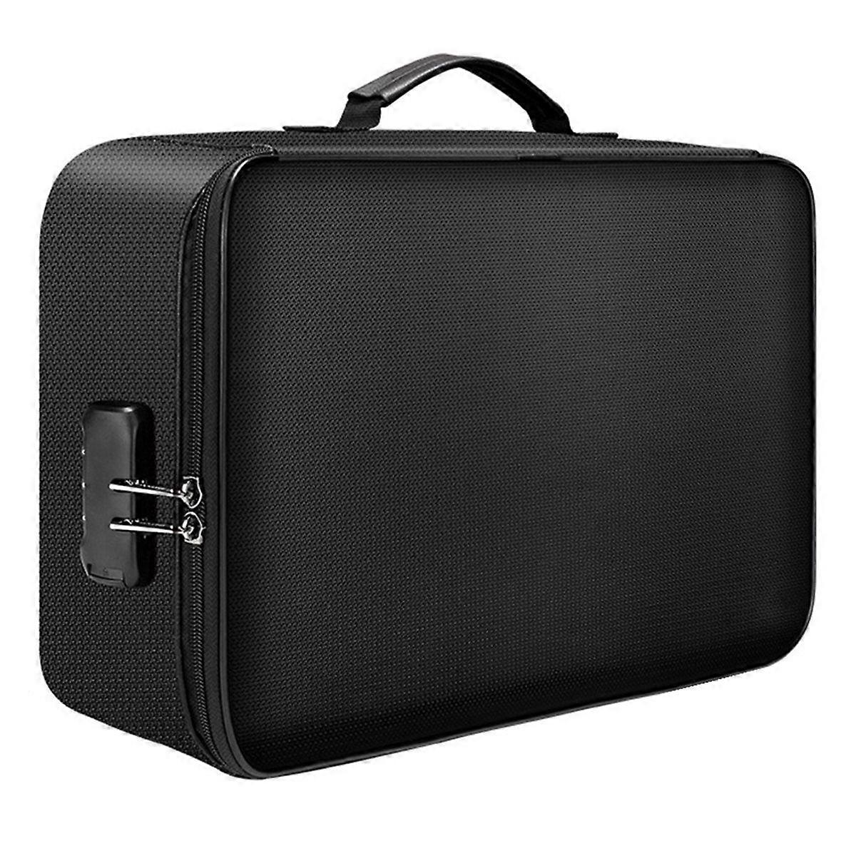 Fireproof Document Storage Bag, Multi-Layered, Large-Capacity, Multi-Functional Box for Home Use an