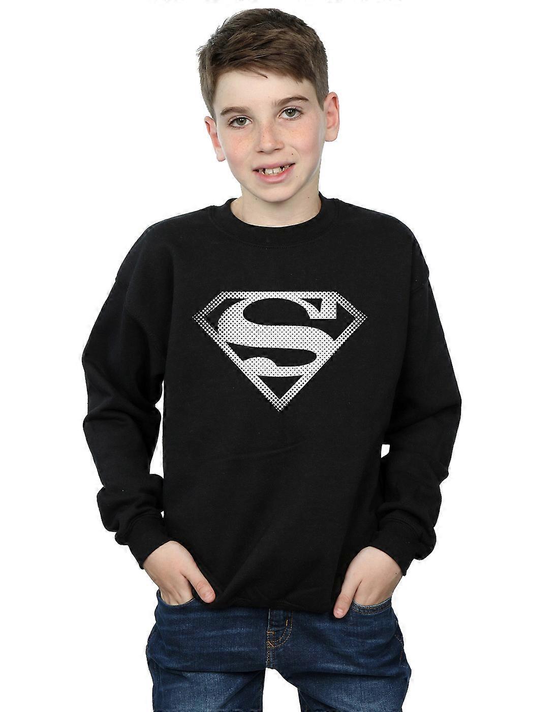 DC Comics Boys Superman Spot Logo Sweatshirt