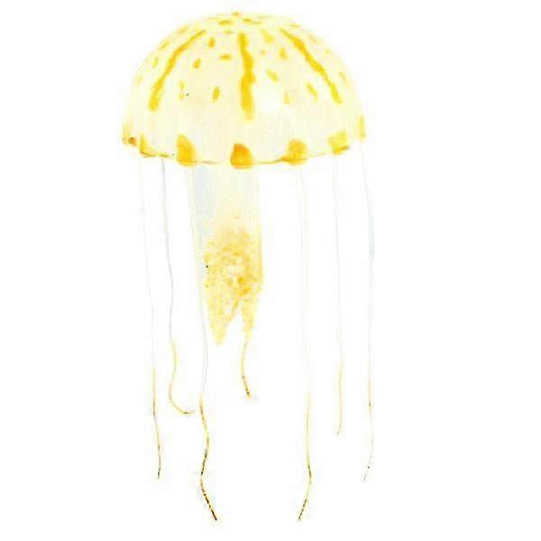 Fish Tank Jellyfish Decorations with Glowing Effect 5Pcs Set