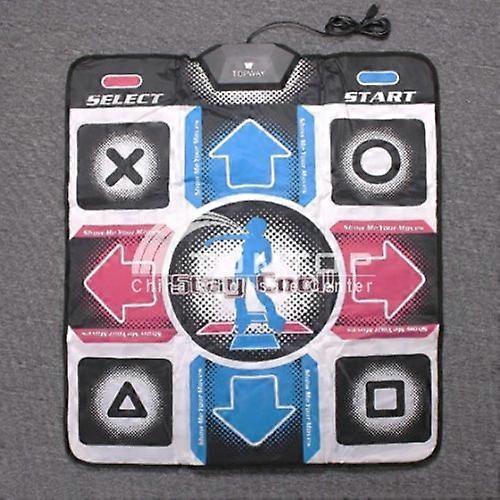 USB Dance Mat for PC with NonSlip Surface, Precise Step Detection, Foldable Full Size Pad