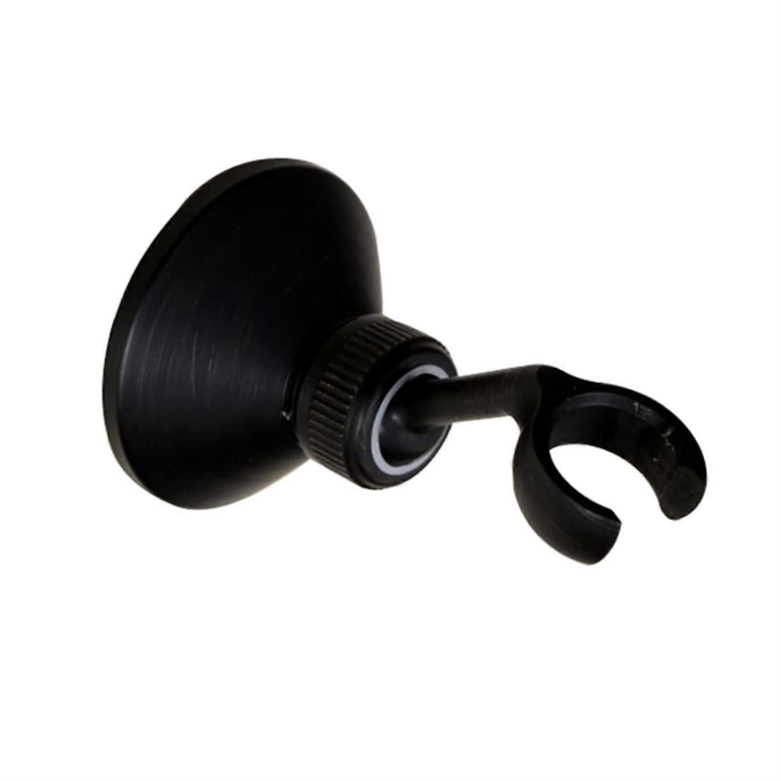 Wall Mounted Adjustable Shower Head Holder Gold Antique Brass Round Bracket for Bathroom