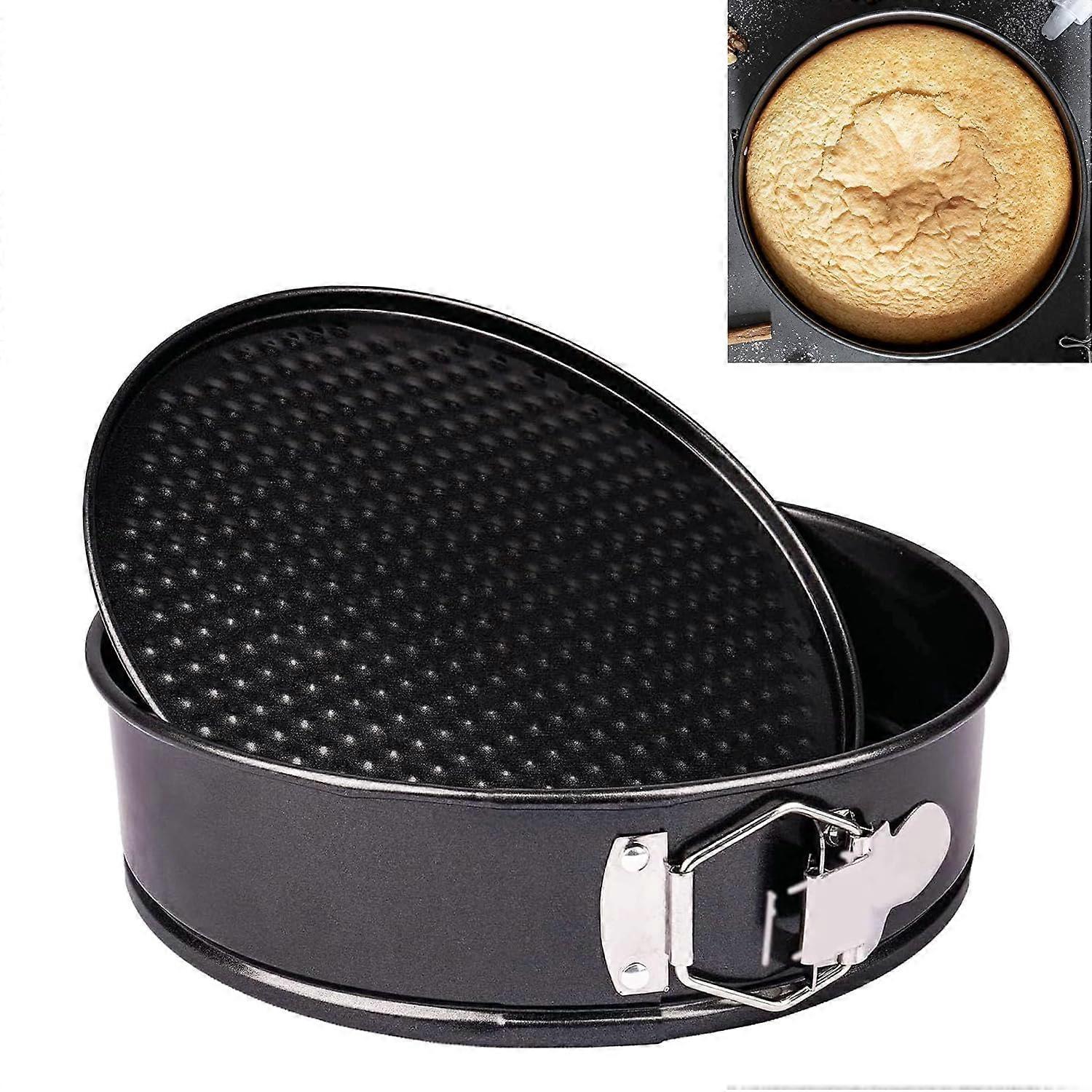 8 Inch Non Stick Springform Cake Pan with Leakproof Lock for Cheesecake and Sponge Cake