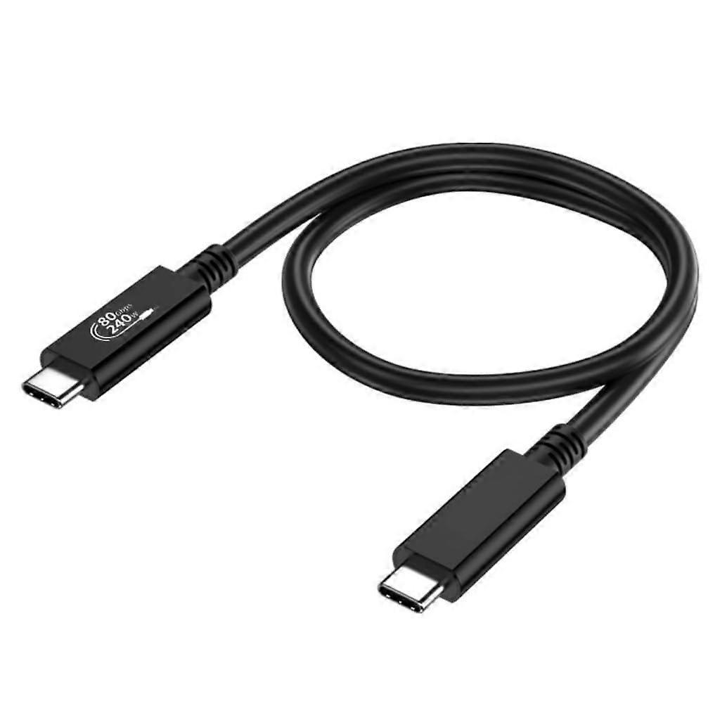 USB C to USB C Cable 240W Fast Charging 80Gbps Data Transfer 4K 540Hz Display 50cm
