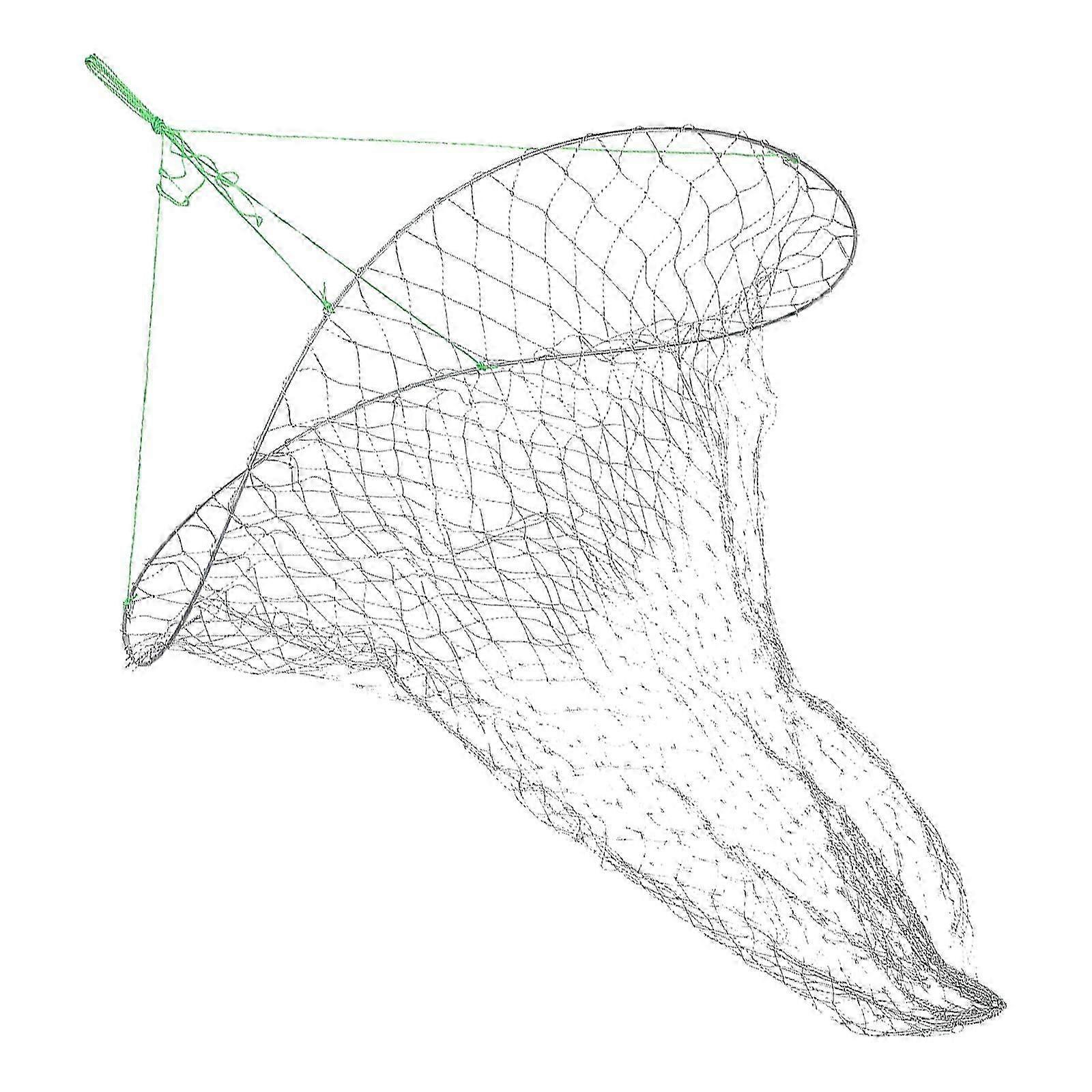 Fishing Pier Net Multifunctional Fish Trap for Shrimp 4Sets Foldable Net