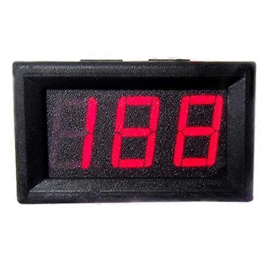 Portable DC 0-30V Voltmeter LED Display Panel Car Motor Digital Voltage Meter