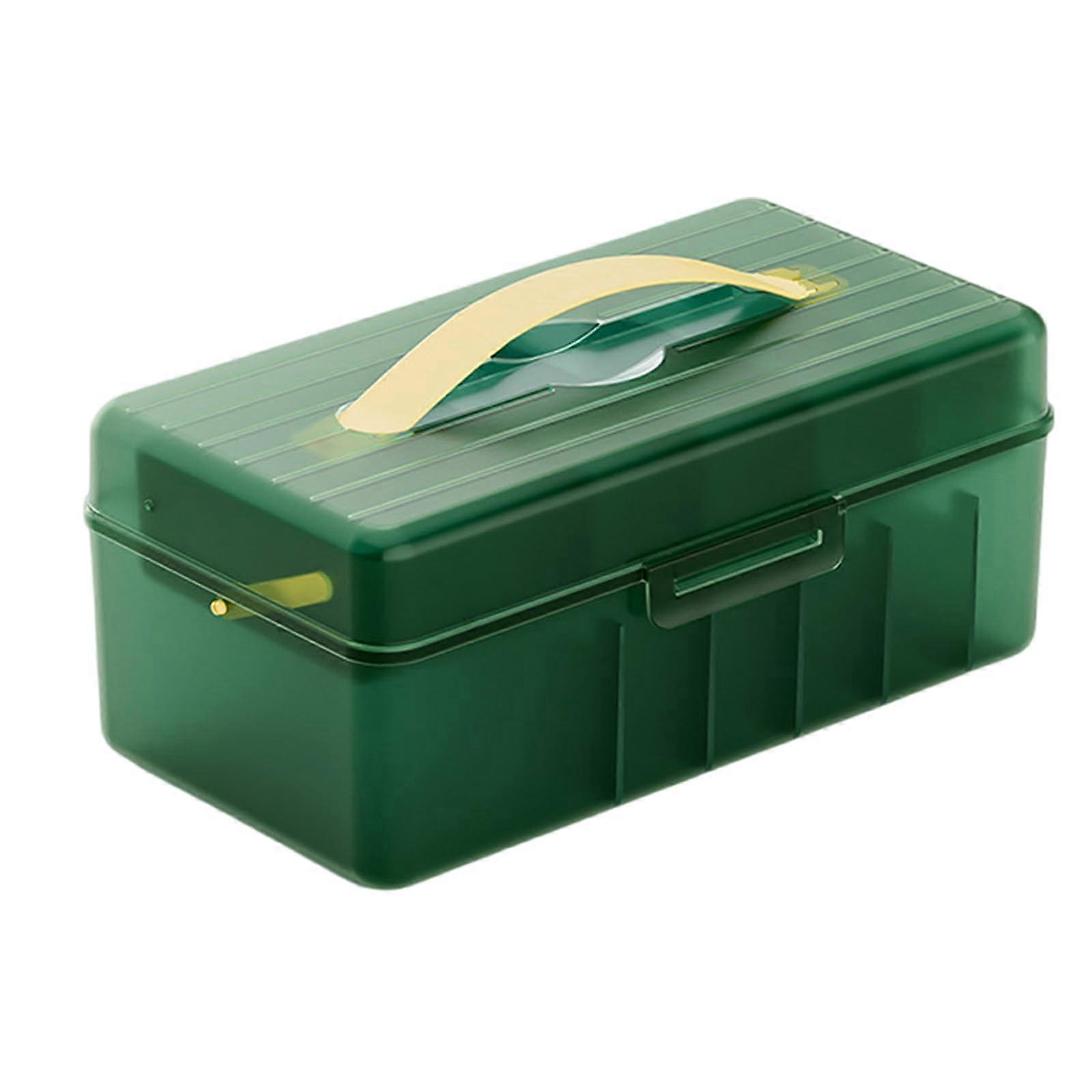 Cable Organizer Box with 11 Compartments, Clear Desktop Storage for Tangle Home Office Use