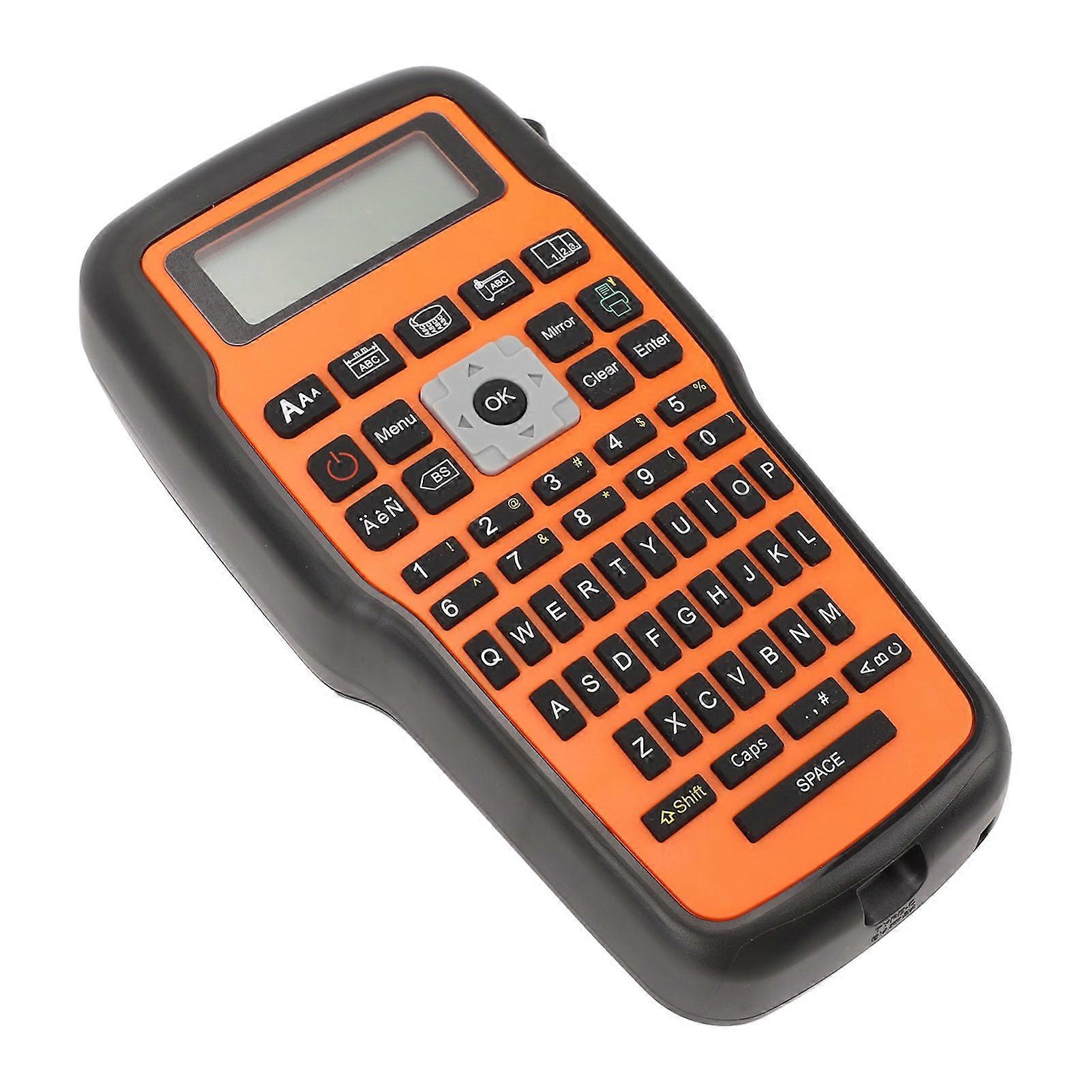 Portable Handheld Label Maker with Keyboard, Thermal Transfer Label Printer for Home and Office
