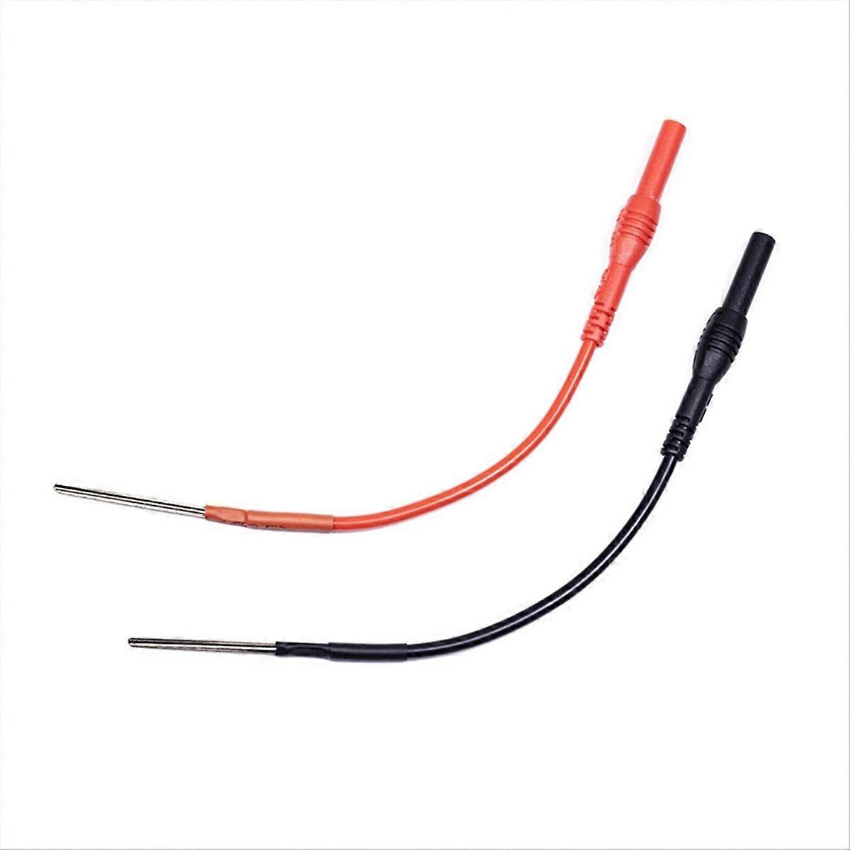 2Pcs 4mm Female Adapter Cable Pin Plug Terminal Wire Multimeter