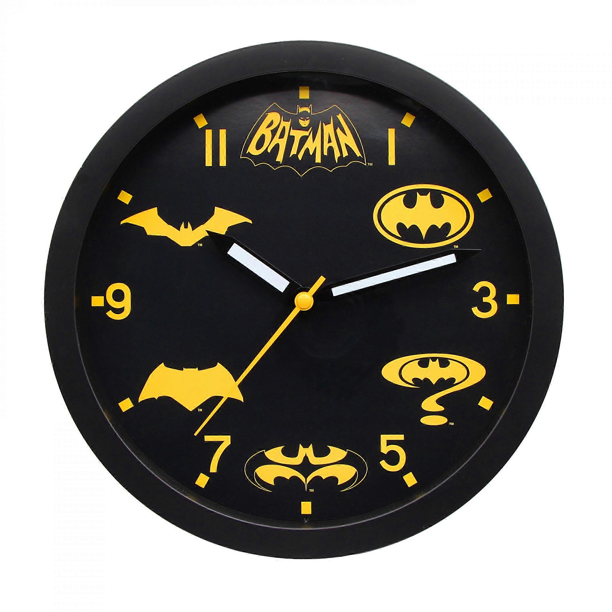 Batman Logos Through The Years 10" Analog Wall Clock