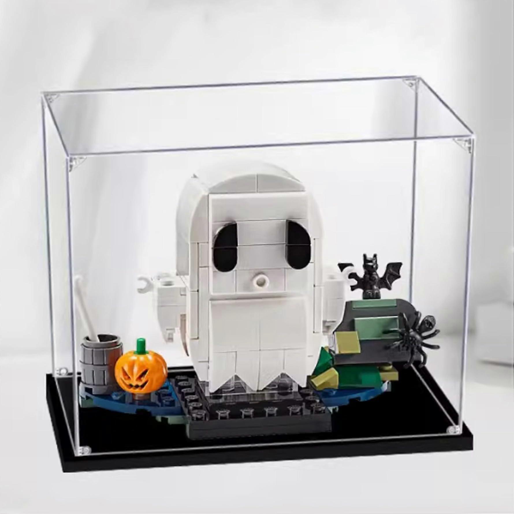 Acrylic Display Case for  Ghost Squarehead 40351, Dustproof Waterproof Clear Box, 2mm