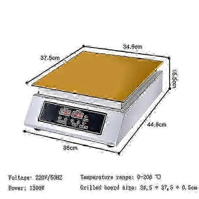 Commercial Japanese Souffle Pancake Maker Digital Display 110V/220V Nonstick Precise Temp Control