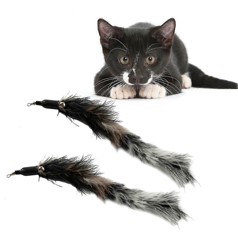 Cat Teaser Wand Replacement Head for Teasing Pieces Pack