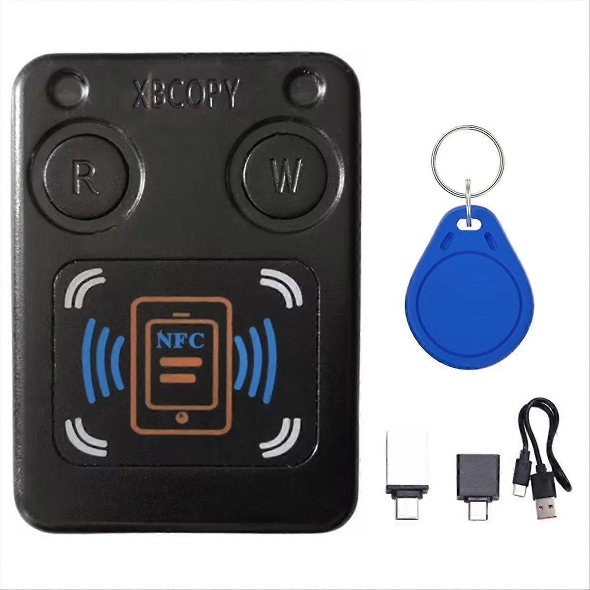 NFC RFID Smart Chip Card Reader Copier+UID Keychain ID IC 13.56Mhz