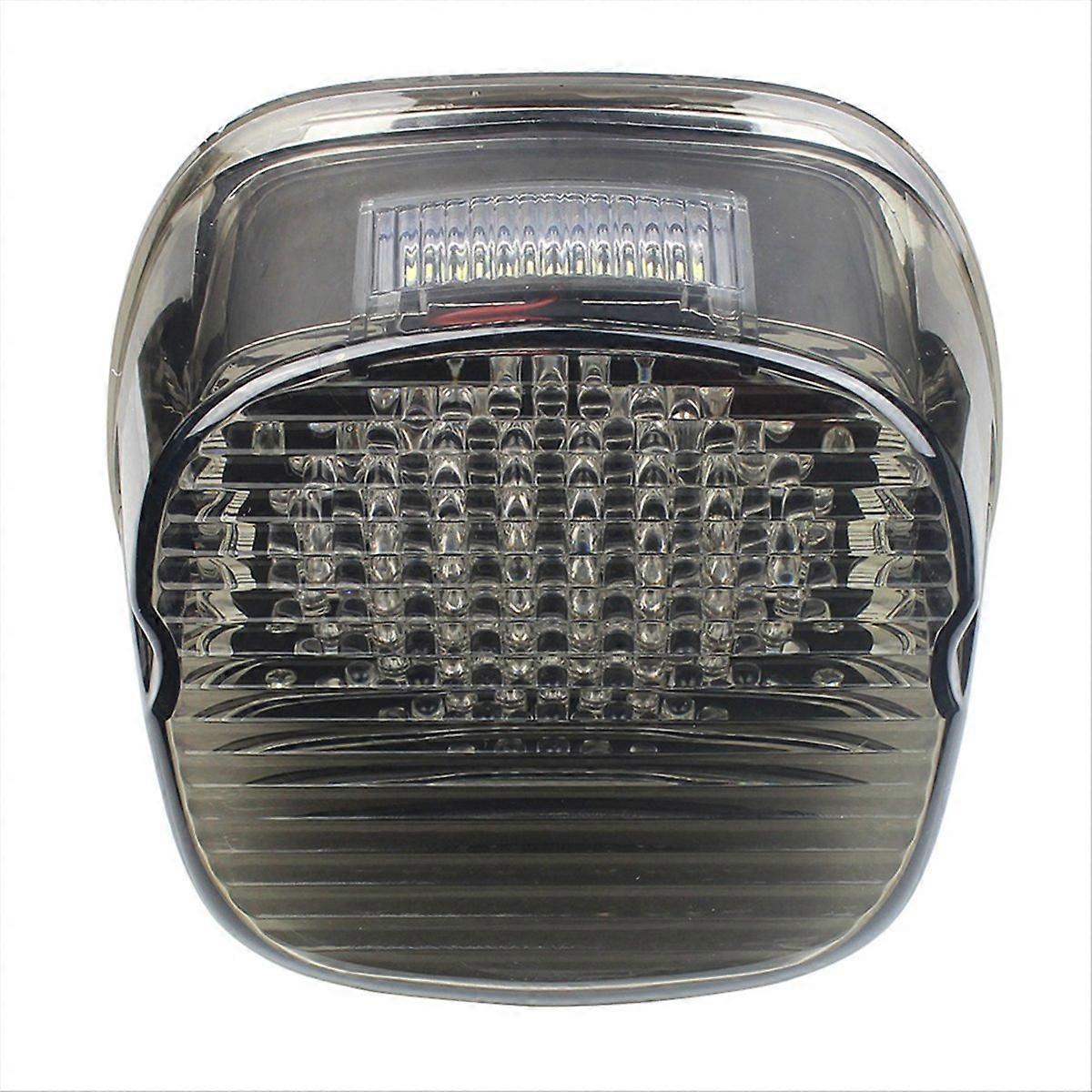 Motorcycle modified black rear tail light LED brake light for 