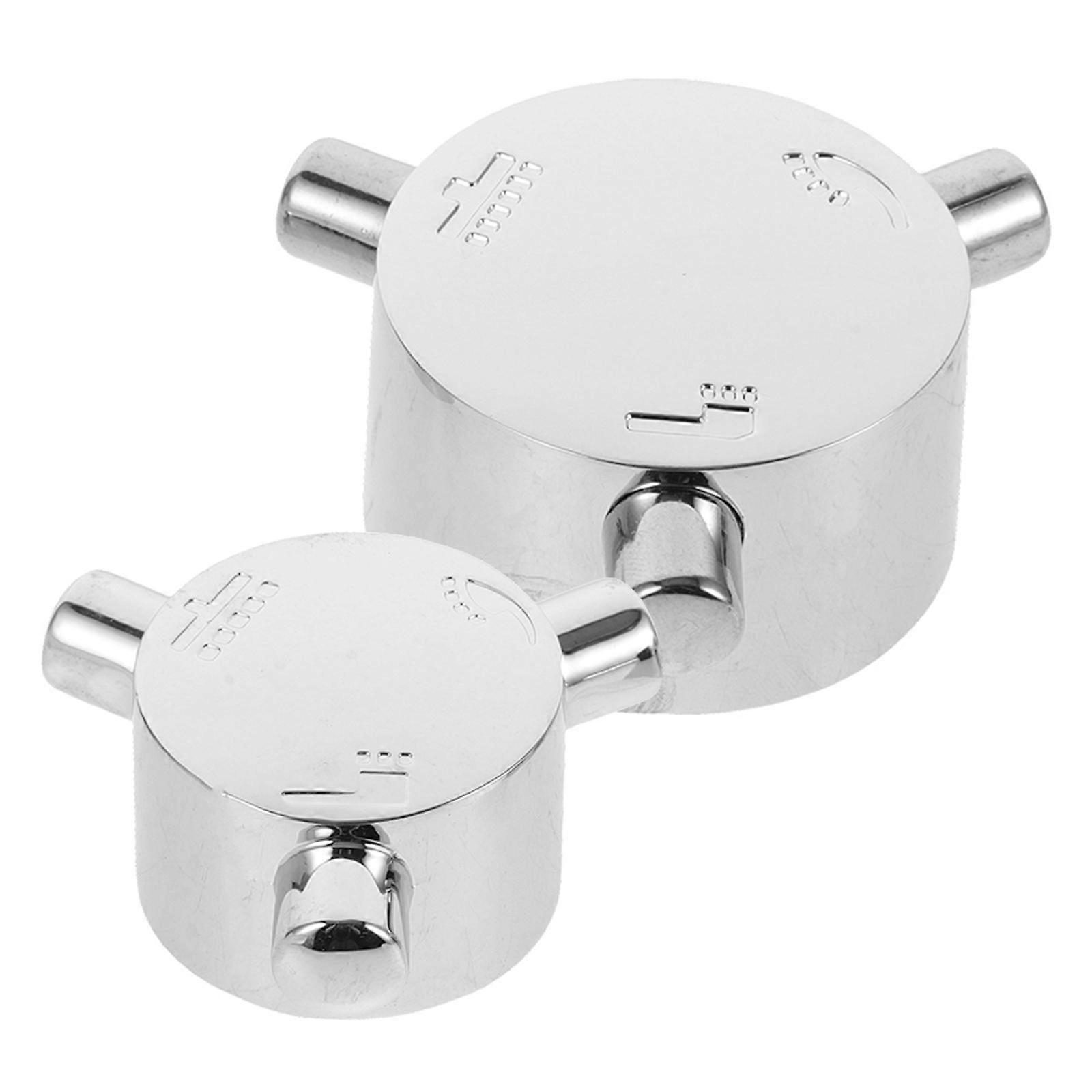 Silver Utility Sink Faucet Handle with Stylish Design for 1Set