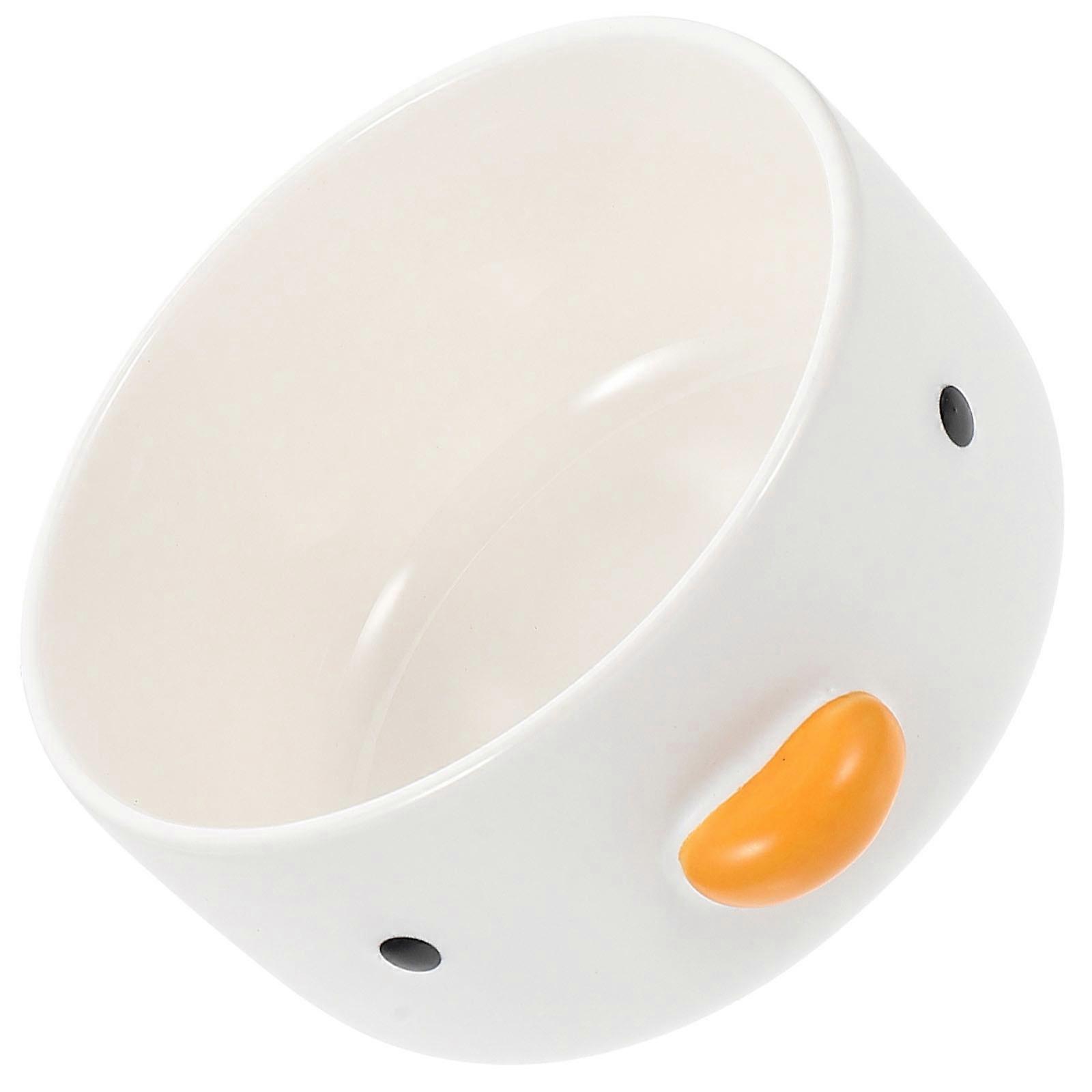 Chick Design Ceramic Bowl for Dessert Household Food Bowl Multi-Function