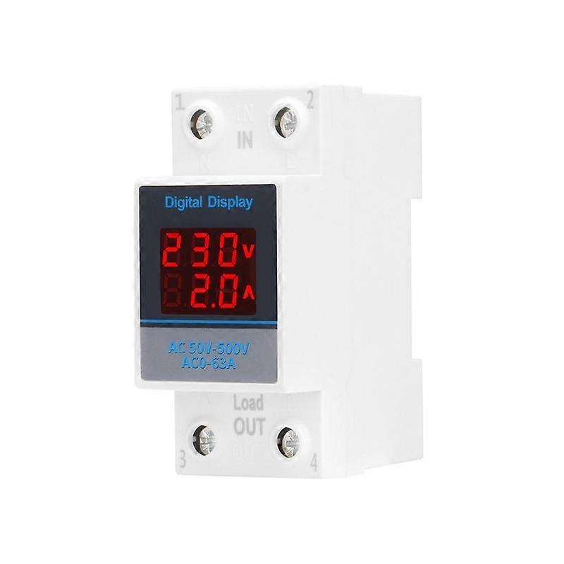 SINOTIMER SDM002 DIN Rail Voltage And Current Meter