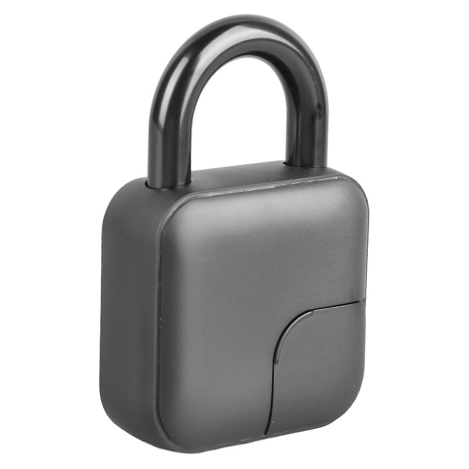 Bluetooth Fingerprint Padlock Blue Smart Keyless Biometric Lock with App Control and AntiTheft Security