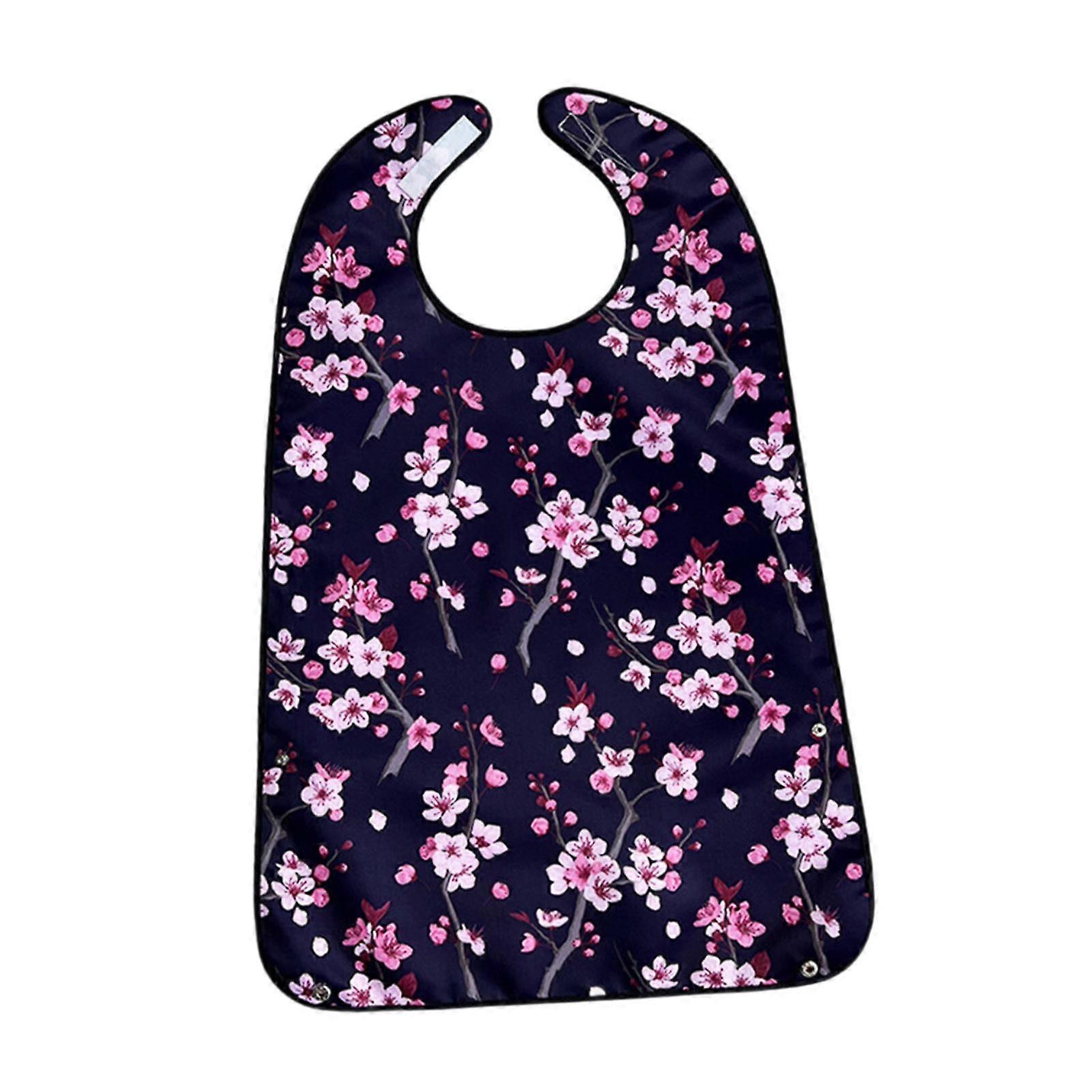 Adults Bib Dining Aid Clothes Protector Resistant Gift Waterproof Elderly Bib