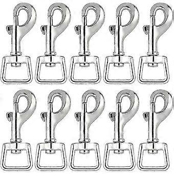 20pc heavy duty snap hooks for dog leash swivel clasp