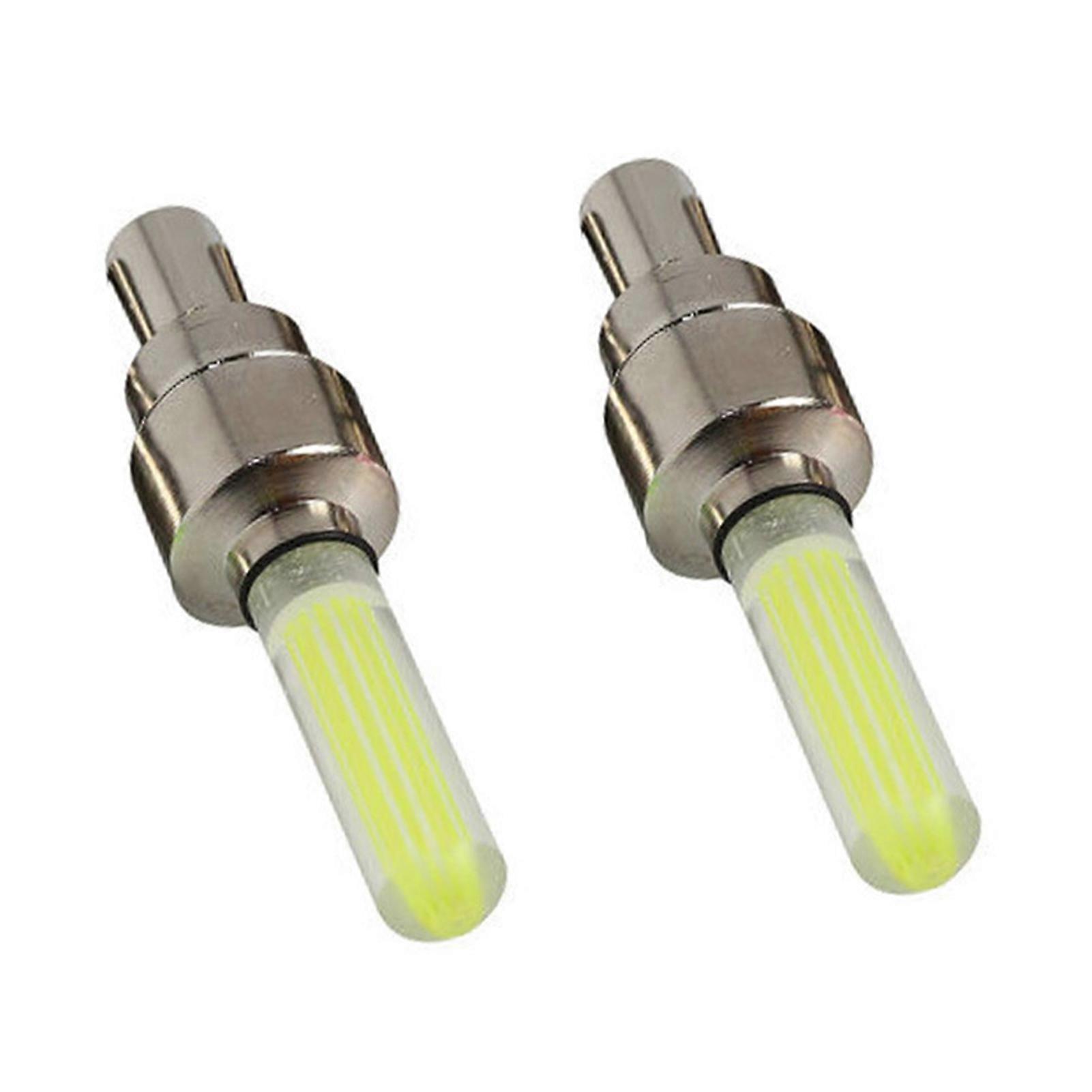 2Pcs LED Firefly Valve Stem Light Set Super Bright Waterproof Mini Size Universal Simple