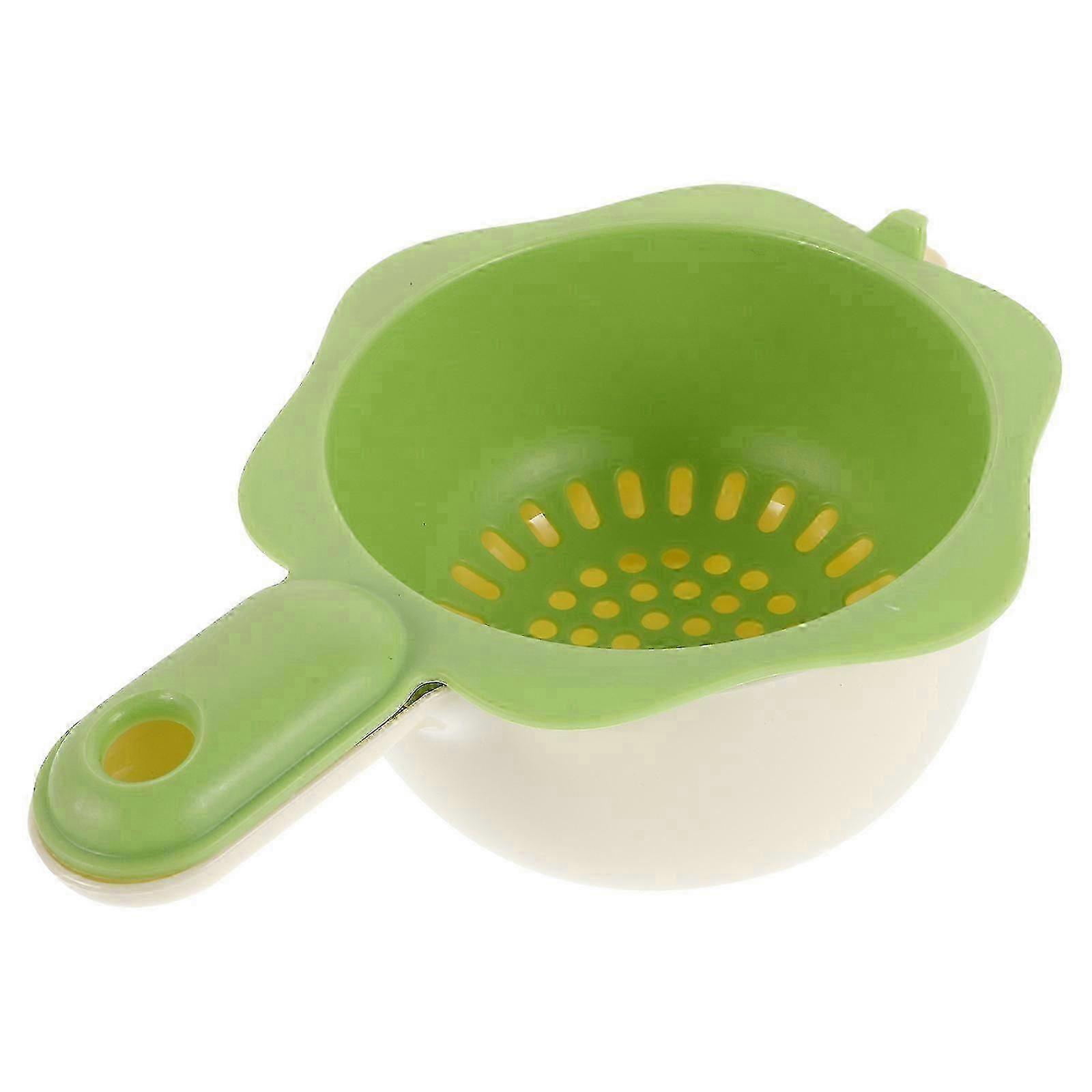 Fruit Drain Basket Plastic Colander for Kitchen Use with Quantity