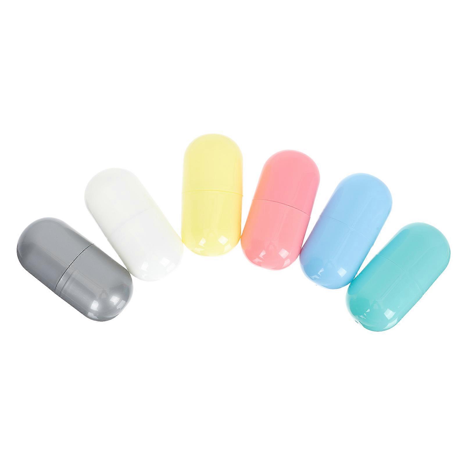 Twisted Eggshell Capsules 6Pcs Mini Gift Box For Parties Assorted Color Durable Gift Packaging