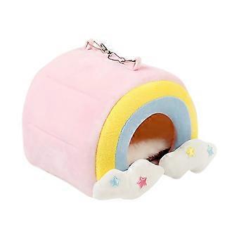 Hamsterhangmat, pluche, warm nest voor kleine huisdieren, winteraccessoire