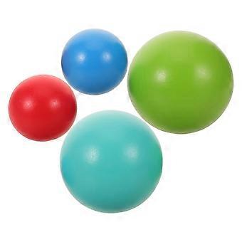 Wooden Kids Croquet Balls Outdoor Game 4Pcs Set for Backyard Activities
