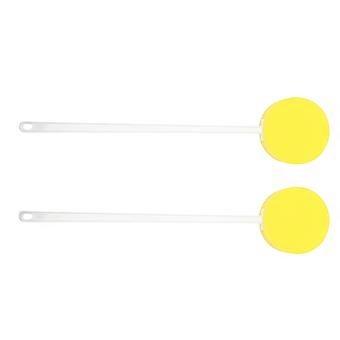 Long Handle Body Brush for Shower Use 2Pcs Exfoliating Sponge Set