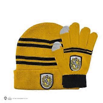 Harry Potter Kids Hufflepuff Gloves and Beanie set | Acotis