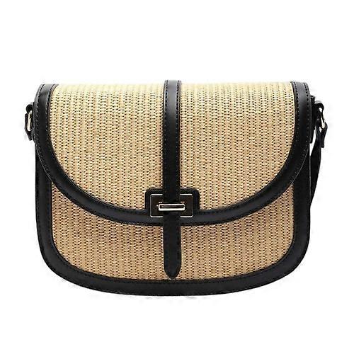 Where's That From Raffia Crossbody Bag