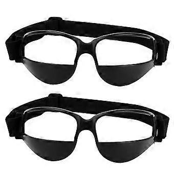 Anti-Low Head Glasses Basketball Training Aid for Sports Use 2Pcs Black