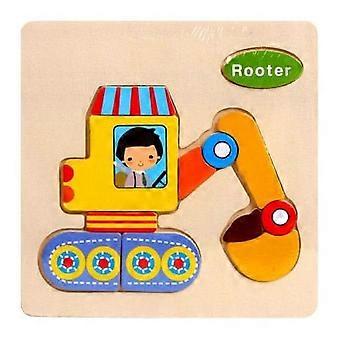 Baby Wooden Puzzle Toys compatible withToddlers Developing Jigsaw Early Educational Kids Toys compatible withChildren Game Cartoon Animal Gift 3 Years